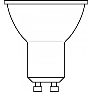 Лампа светодиодная LED Value LVPAR1660 7SW/865 7Вт GU10 230В 10х1 RU OSRAM 4058075581616