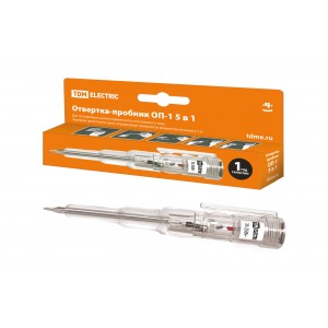 Отвертка  пробник ОП-1 5в1  ТДМ, Отвертка  пробник ОП-1 5в1  ТДМ