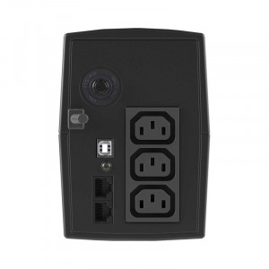 Источник бесперебойного питания ИБП Info LCD 600В.А IEC C13 (3) USB + RJ45 INFOLCD600I