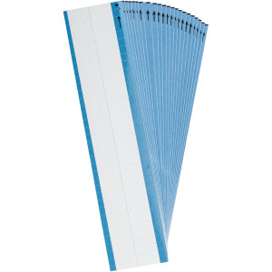 brd149367, WO-47-PK этикетки на картах, материал В-500, матовая виниловая ткань, цвет-белый, размер 19.0х6.35мм, 1800 шт/упак.