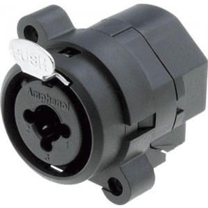 ACJC6H, Разъемы XLR 3P Horiz PCB Recpt 1/4" Mono Jack