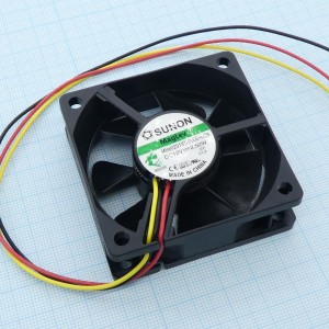 MB60201VX-0000-G99, Вентилятор 12В 60х60х20мм, V 5100об/мин 43,3м3/час, 39дБ, сигнальный вывод