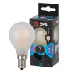 Лампочка светодиодная F-LED P45-7W-840-E14 frost Е14 / E14 7Вт филамент шар матовый нейтральный белый свет Б0027957