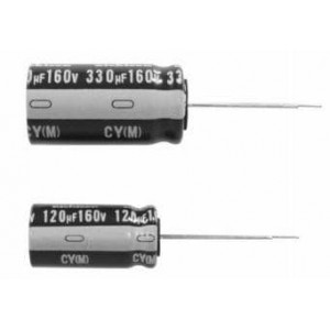 UCY2W121MHD, Оксидно-электролитические алюминиевые конденсаторы - С радиальными выводами 120uF 450 Volts 20%