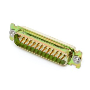 DBR25P, Стандартные соединители D-Sub  DSUB 25 M SOD R FLOA G ZINC