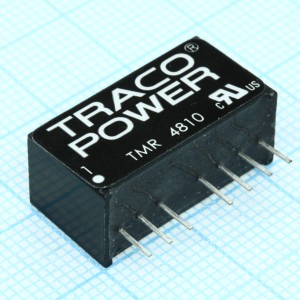TMR 4810, Преобразователь DC/DC на печатную плату вход 48В выход 3.3В 0.5A 2Вт 7-Pin SIP