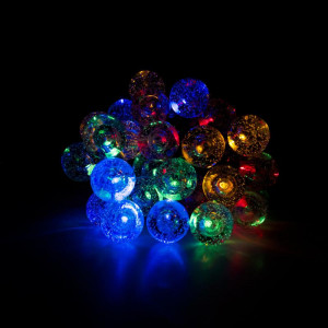 Светильник светодиодный садовый SLR-G05-30M гирлянда шарики мультицвет на солнечн. батарее 5033375