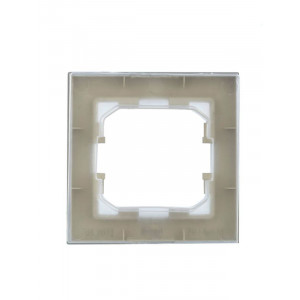 Рамка 1-м IP44 BRITE РУ-1-БрА-44 алюм. BR-M12-44-K47