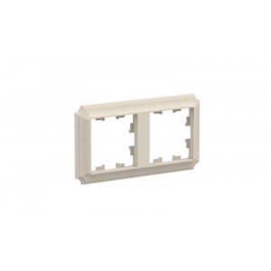Рамка 2-пост. AtlasDesign Antique универс. беж. SE ATN100202