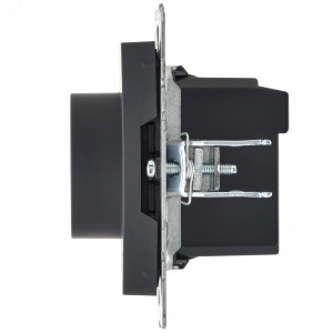 Термостат электронный с индикацией BRITE СП IP20 ТС10-1-БрГ графит BR-RT11-K53