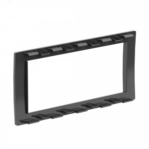 Рамка 4 поста универсальная черная IN-Liner Front AERO F00013B