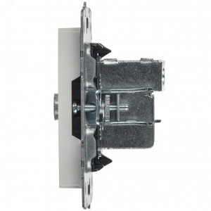 BRITE Розетка TV проходная РТВ10-0-БрБ белый BR-A10-P-K01