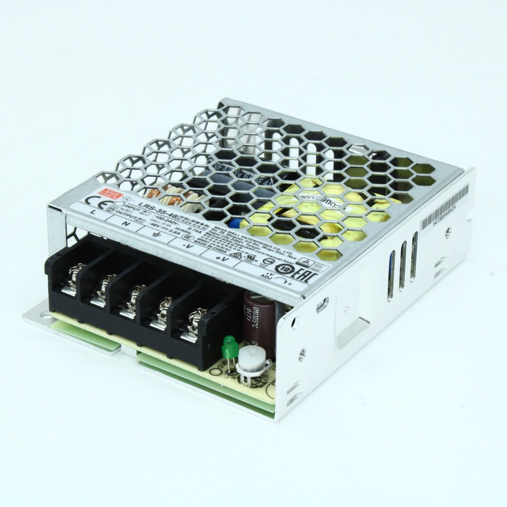 Изображение товара Блок питания MEAN WELL LRS-35-48 - 38.4Вт, 48В, компактный