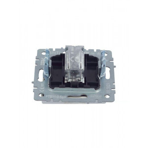 Розетка телевизионная оконечная TV СП Brite РТВ11-0-БрА алюм. BR-A10-O-K47