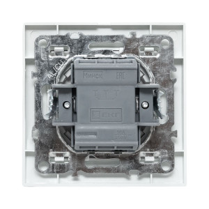 Выключатель 1-кл. СП Минск 10А IP20 с индикатором бел. Basic ERV10-121-10