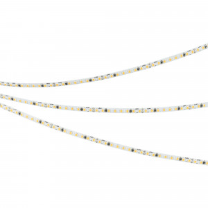 Лента MICROLED-M240-4mm 24V Warm3000 (8 W/m, IP20, 2216, 5m) 047871, Светодиодная лента MICROLED-M240, открытая IP20. Светодиоды 2216, 240 шт/м (1200 шт на 5м), белая плата, скотч 3M. Цвет ТЕПЛЫЙ 3000K, цветопередача CRI>90, угол 120°. Питание 24 В, мощность 8 Вт/м (40 Вт на 5 м). Размеры 5000x4x1.1мм. Мин.отрезок 33.33 мм