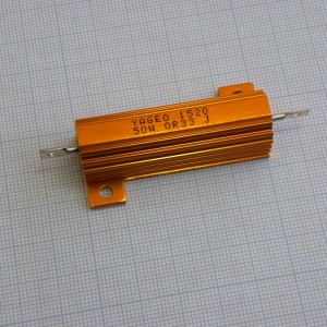 AHA50AJB-6R8, Проволочный резистор постоянный в алюминиевом корпусе 50Вт 6.8Ом ±5%