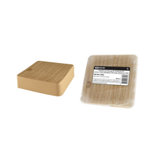 Коробка распаячная КР 50х50х20 ОП сосна, с клем. колодкой, IP40, инд. штрихкод SQ1401-0402