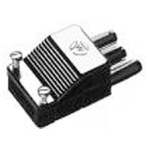 GESIS ST18/3S ZE WS FL, Вилочный разъем на кабель, для двух кабелей, диам. 5,5 - 7,2 мм, 3 полюса, винтовая фиксация, номинальное напряжение: 250V, номинальный ток: 16A, цвет корпуса: белый, цвет контактной вставки: белый, серия gesis ST18/3