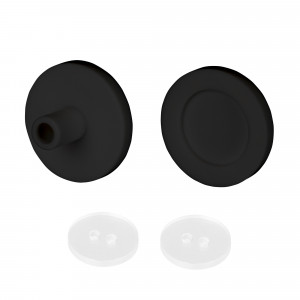 Заглушка ARL-MOONLIGHT-ROUND-25-CAP-SIDE-SET-BLACK 047068, Комплект заглушек для гибкого неона MOONLIGHT ROUND BLACK, диаметром 25мм. В комплекте заглушка с боковым выводом под кабель питания и глухая заглушка. Использовать с герметиком.