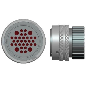UPT06D-16-19P, Круговой мил / технические характеристики соединителя plug 19 way, pin