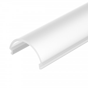 Экран ARH-WIDE-B-H20-2000 Round Opal 016935, PC Матовый экран (75%) для профиля WIDE-B-H20. Полукруглый, длина 2000мм. Цена за 1м.