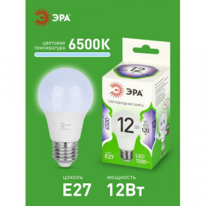 Лампа светодиодная LED 12 Вт 1200Лм 6500К груша холодный E27 220-240В LED A60-12W-865-E27 Green Line Б0067129