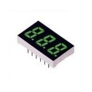 LB-303MK, Светодиодные дисплеи и аксессуары LED NUM 3 DIGIT DISPLAY.3" CC GRN
