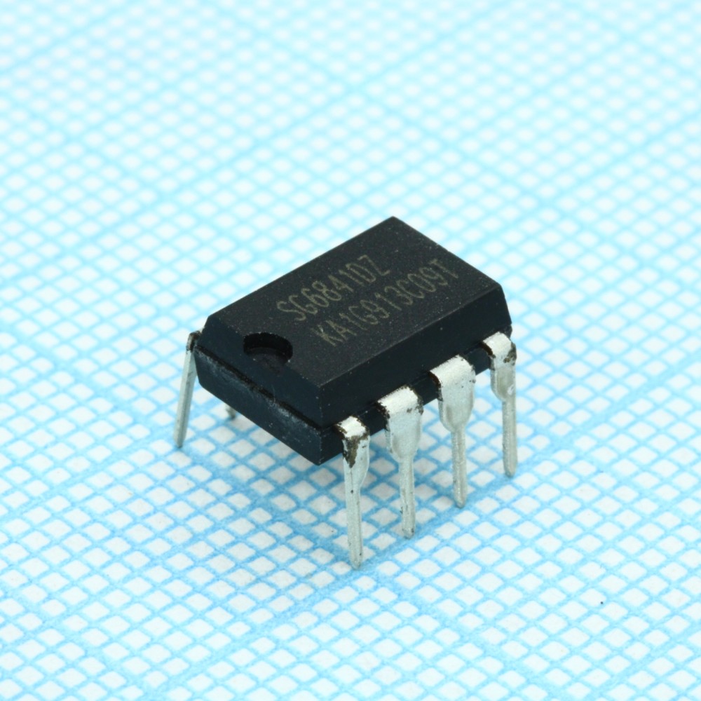 Изображение товара ШИМ-контроллер SG6841DZ с встроенным ключом и частотой 50-90кГц