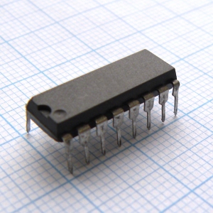 ACPL-847-W00E, Оптоизолятор 5кВ 4-х канальный транзисторный выход 16-DIP