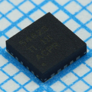 TPS54623RHLR, Преобразователь постоянного тока понижающий положительной полярности подстраиваемый 0.6В 6А