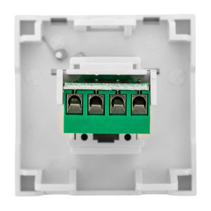 Розетка RJ11, 2 модуля EKF