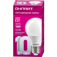 Лампа светодиодная 71 650 OLL-A60-10-230-4K-E27 10Вт грушевидная 4000К нейтр. бел. E27 820лм 220-240В 71650
