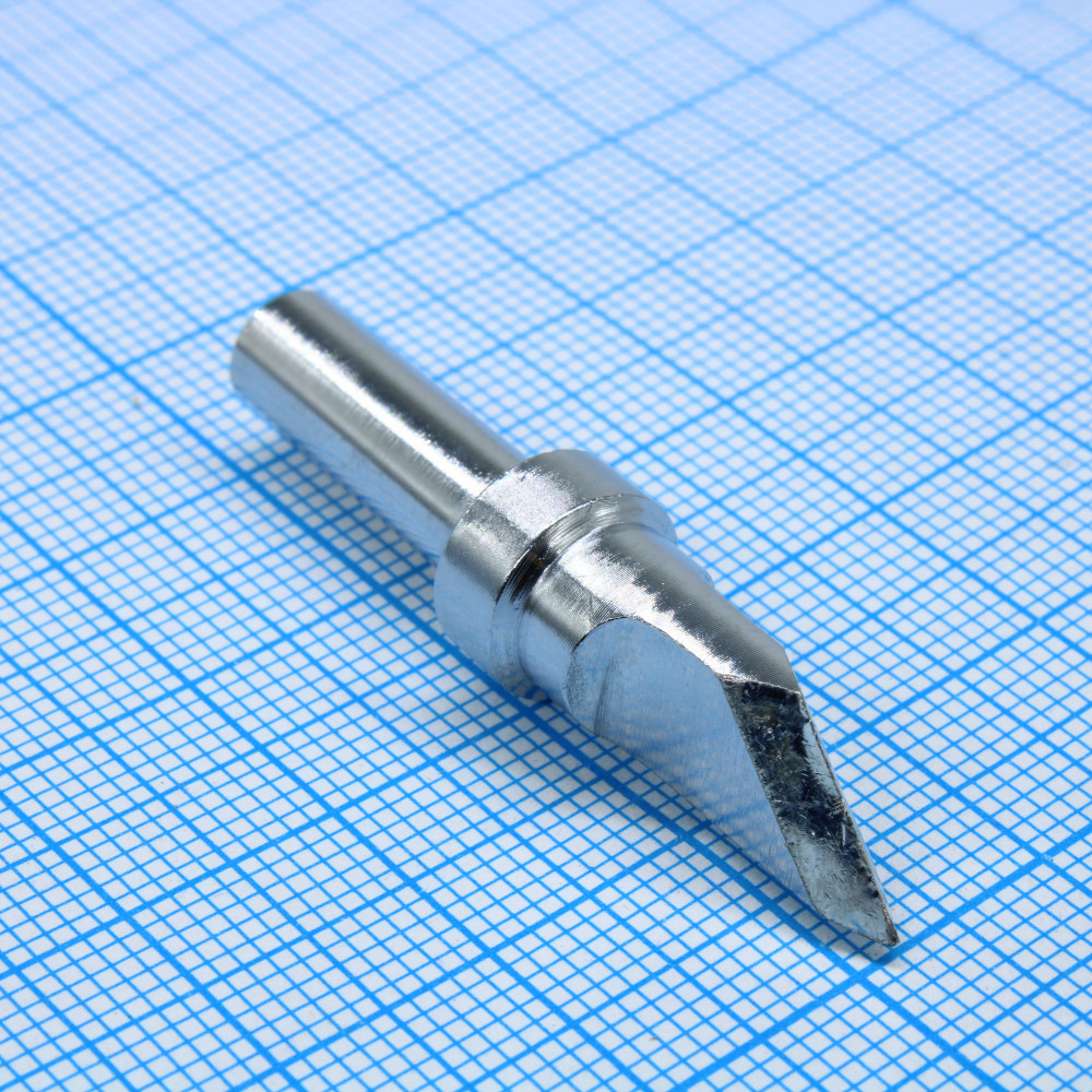 Изображение товара Жало для паяльной станции T500-K с скошенным резцом 3 мм для ST1503/ST1503D