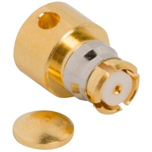 SMP-FR-C06-2, РЧ соединители / Коаксиальные соединители RA SOLDER PLUG 047 SEMI-RIGID CABLE