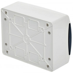 Корпус пластиковый навесной на 8 модулей ЩРН-П-8 IP41 UNION Compact черная прозрачная дверь UIC-KP12-N-08-41-K01