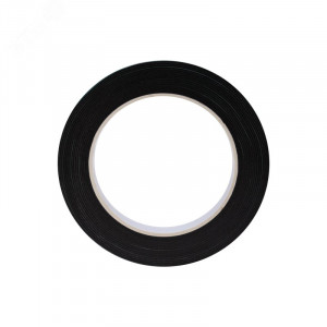 Скотч двухсторонний 25ммх5м зел. на черн. основе 09-6125, Скотч двусторонний