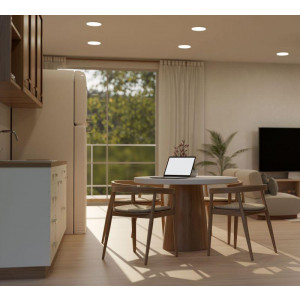 Светильник встраиваемый под лампу GX70 хром LUVB0-GX70-1-K23