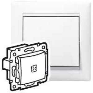 Выкл.с подсв.Valena (бел) 694261