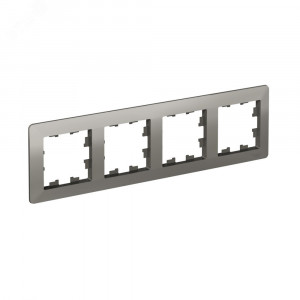 ATLASDESIGN AIR 4-постовая РАМКА, СТАЛЬ/дымчатый черный ATN220904