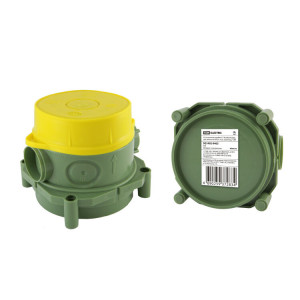 Установочная коробка СП 82х80х79,5мм, для заливки в бетон, инд. штрихкод, SQ1402-9403