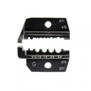 Обжимные губки revos "G" 05.502.4900.0, Обжимные губки для опрессовки контактов серия revos, тип "G", используются совместно с 95.101.0800.0