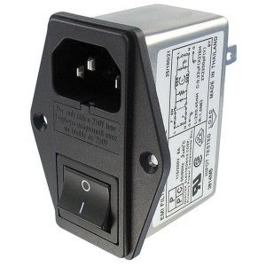 880-03/002, Фильтры цепи питания 3A DPST DBL FUSE