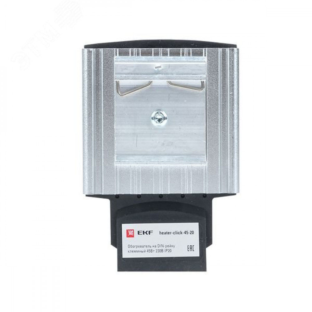 Изображение товара Обогреватель на DIN-рейку 45Вт 230В IP20 PROxima heater-click-45-20 Изображение товара Обогреватель на DIN-рейку 45Вт 230В IP20 PROxima heater-click-45-20