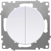 Выключатель 2-кл. СП Florence 10А IP20 механизм бел. (1E31501300) 2172776
