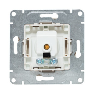 Механизм розетки TV, одиночная, кремовый Эпика EKF UP1-SOI-TV-1