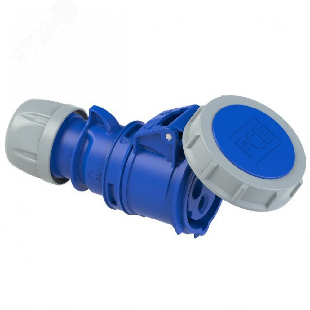 Изображение товара Розетка силовая кабельная 32А IP67 380В CEE МЕГА ГРУП 00-00002331