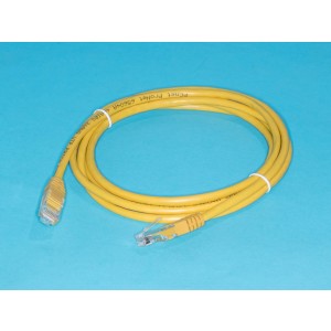 SC03-8P8C2-Y, Патч-корд кат.5е, 2м, желтый