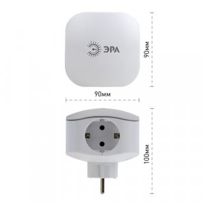 Разветвитель 3-м с заземл. 16А IP20 SP-3e-USB-2A 220В + 2хUSB 2000мА защ. шторки бел. Б0015243