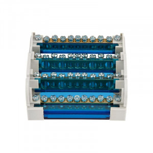 Шина на DIN-рейку в корпусе (кросс-модуль) 4х11 11-2304-11